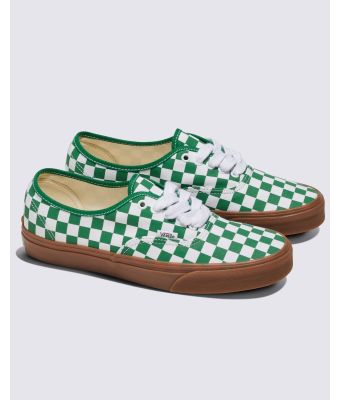 VANS AUTHENTIC - FAT LACE CHECKER GREEN