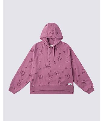 VANS HIRONO CROP HOODIE - DUSKY ORCHID HIRONO