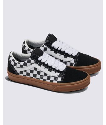 VANS OLD SKOOL - FAT LACE CHECKER BLACK