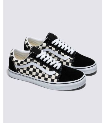 VANS OLD SKOOL - (PRIMARY CHECK) BLK/WHITE