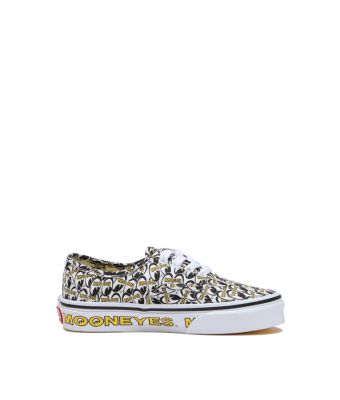 VANS KID AUTHENTIC ( 4_8 YEARS ) - MOONEYES WHITE/BLACK