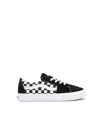 VANS SK8-LOW - CANVAS/SUEDEBLKCHCKRBRD