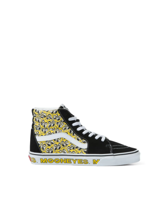 VANS SK8-HI - MOONEYES BLACK/YELLOW