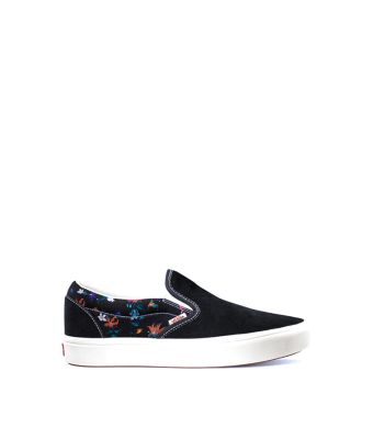 VANS COMFYCUSH SLIP_ON - FATAL FLORAL BLACK