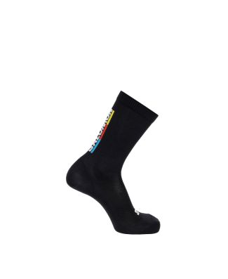 SALOMON PULSE RACE FLAG CREW - BLACK/BRIGHT